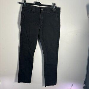 Mens EUC Dickies Slim Skinny Fit Black Pants 29 x 30  E